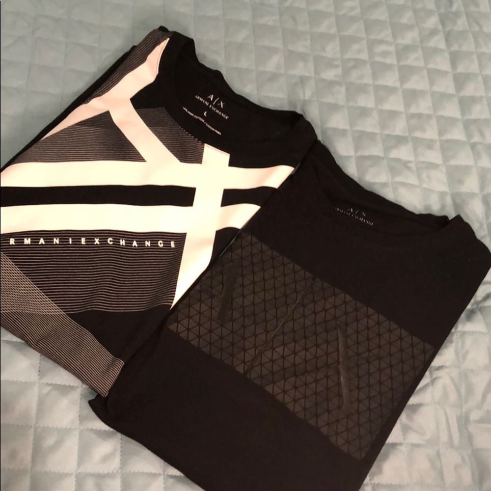 2 Armani Exchange Men’s T-shirts
